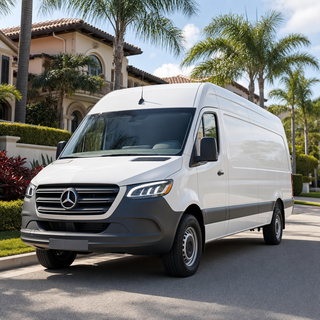 Cargo Van Luxo Mercedes-Benz Sprinter