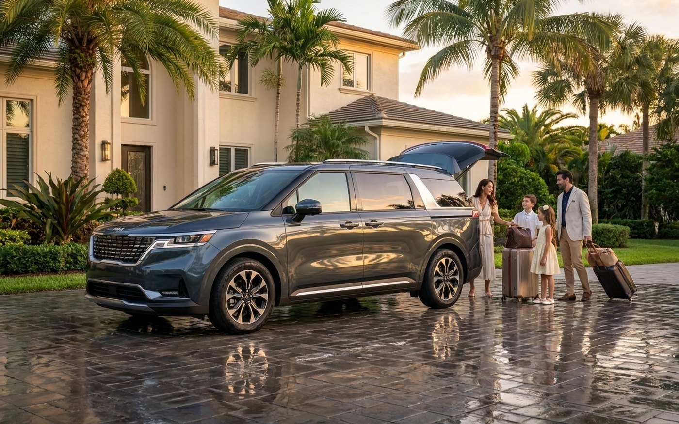 Minivan Luxo Kia Carnival
